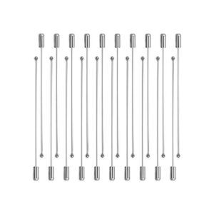 Amosfun 20 pines Boutonniere para coser pasadores de