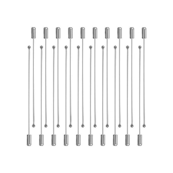 Amosfun 20 pines Boutonniere para coser pasadores de