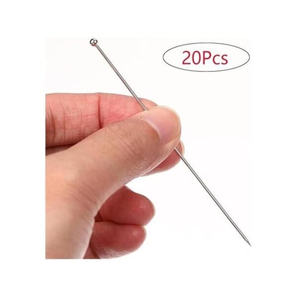 Amosfun 20 pines Boutonniere para coser pasadores de