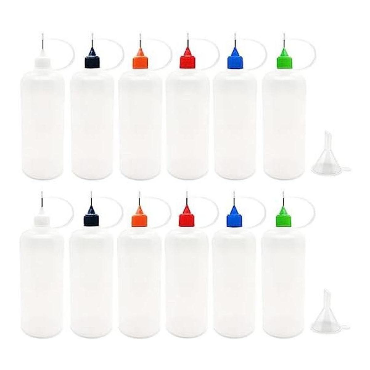 MYYZMY 12 botellas aplicadoras de punta de precisión