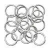 DLAND 20 PCS of Spring Ring OShaped Buckle Hook Lock