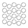 DLAND 20 PCS of Spring Ring OShaped Buckle Hook Lock