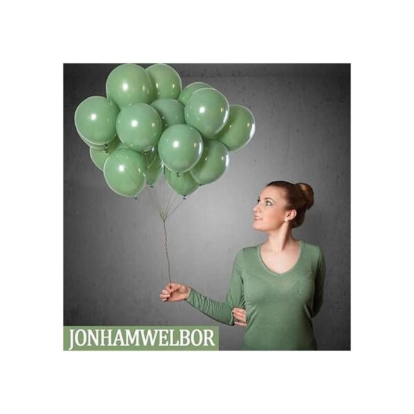 Globos de color verde salvia globos de color verde oliva_3