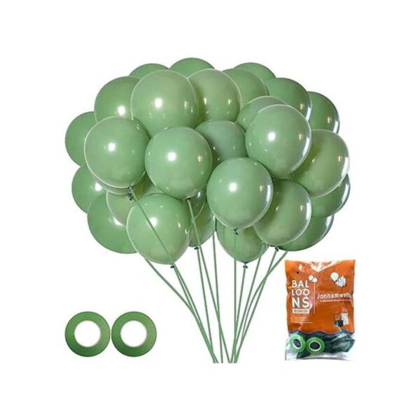 Globos de color verde salvia globos de color verde oliva_1