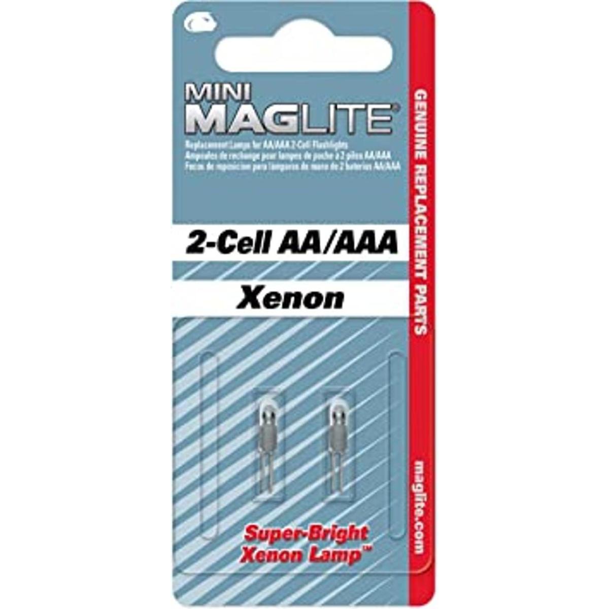 Maglite Lámparas de repuesto para mini linterna AA de 2