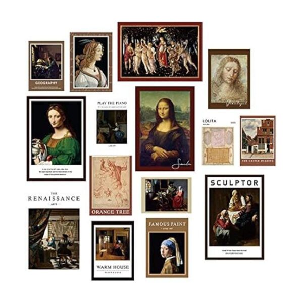 Kit de decoración estética de pared para decoración de_6