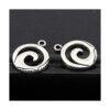 Dijes a granel con 25 ondas chapados en plata 0.669 x_1