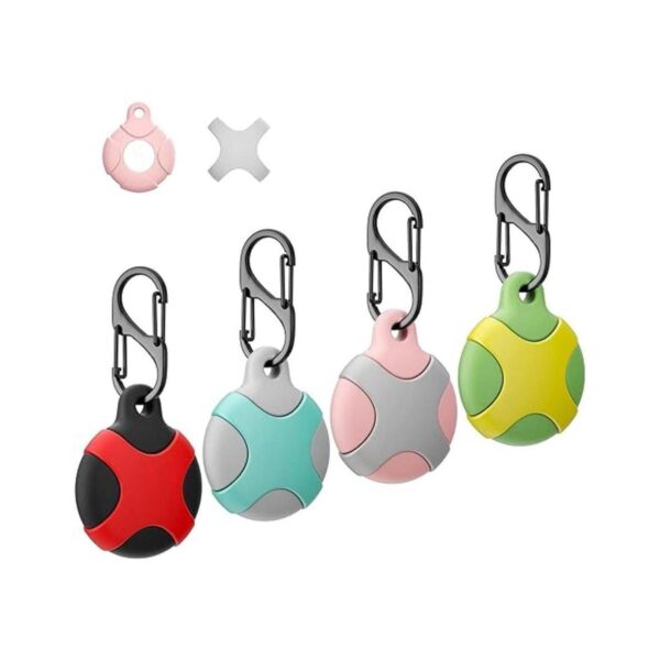 Meokkaebi Paquete de 4 fundas de silicona para Apple_1