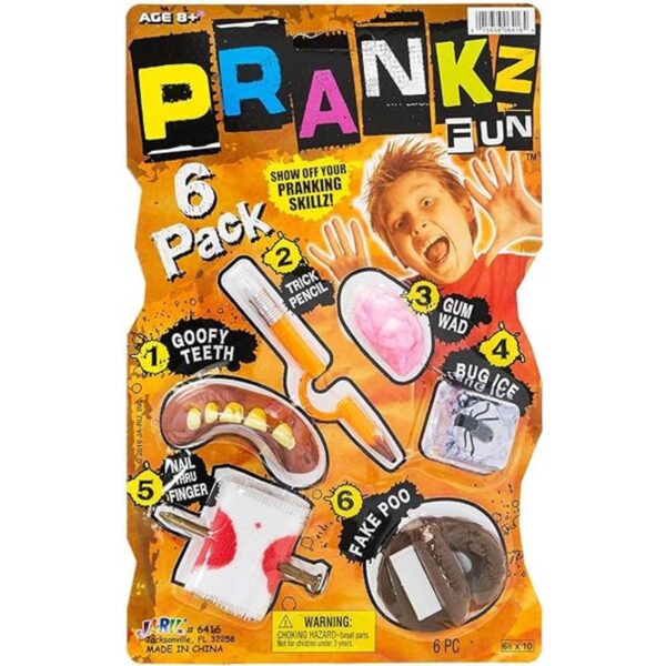 JARU Kit de bromas para niños 1 juego 6 diferentes cosas_1