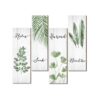 Decoración de pared de baño 4 piezas para relajarse en_1