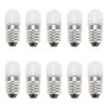 GutReise Bombillas LED E10 de 3 V de color blanco frío 10_1