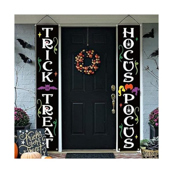 Decoraciones de Halloween al aire libre carteles de_2