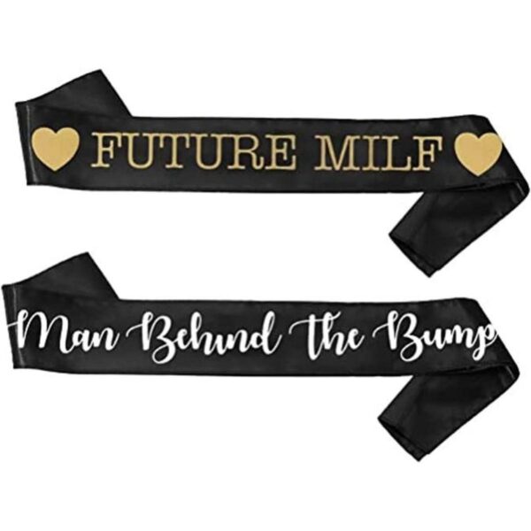 Man Behind the Bump Future MILF Baby Shower Juego de_1