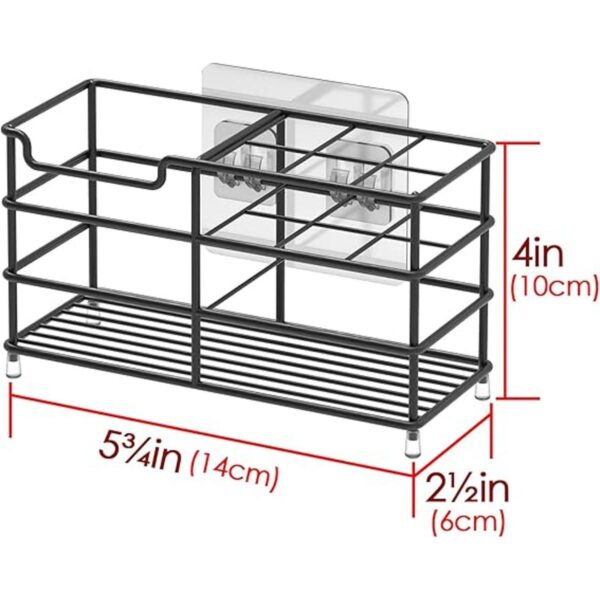 Linkidea Soporte para cepillo de dientes montado en la_4