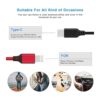 Multi 2 en 1 USB universal cable de carga para iPhone 3.9_2