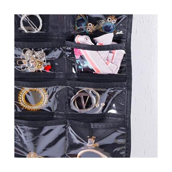 Organizador de joyas colgante bolsa de almacenamiento de