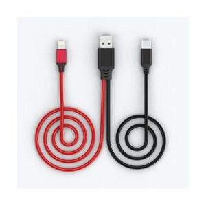 Multi 2 en 1 USB universal cable de carga para iPhone 3.9_1