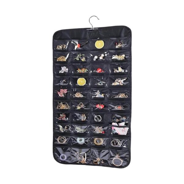 Organizador de joyas colgante bolsa de almacenamiento de