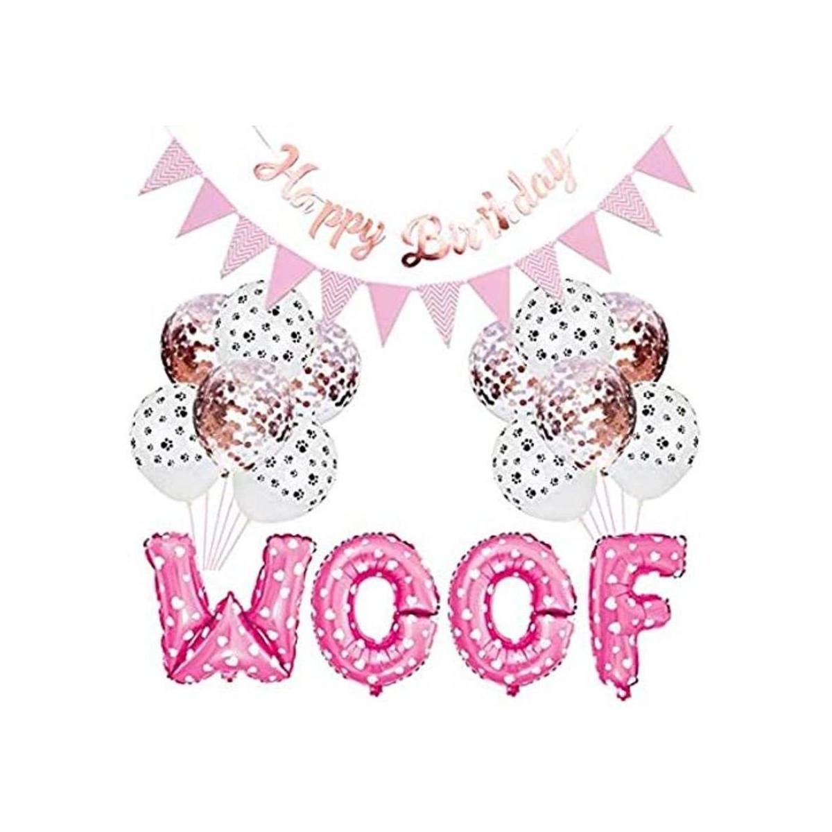 Esweny Suministros de fiesta de cumpleaños para perros