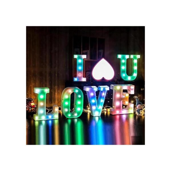 ENSHUI Letras con luces letreros luminosos cambio de_2