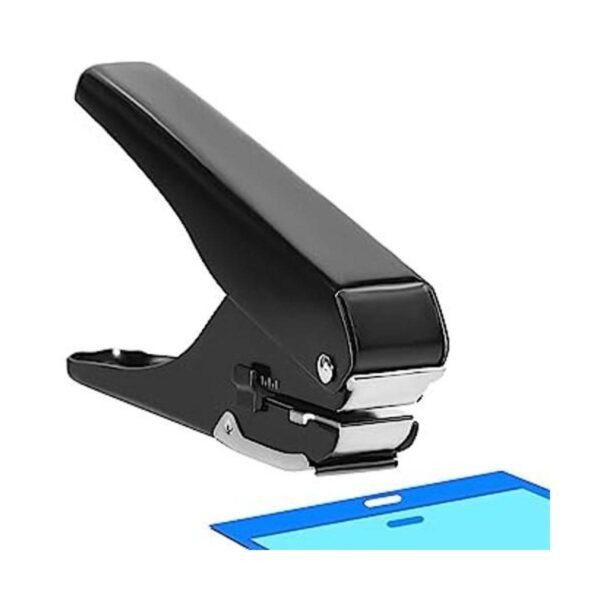 JIKIOU Perforadora para insignia perforadora ovalada de