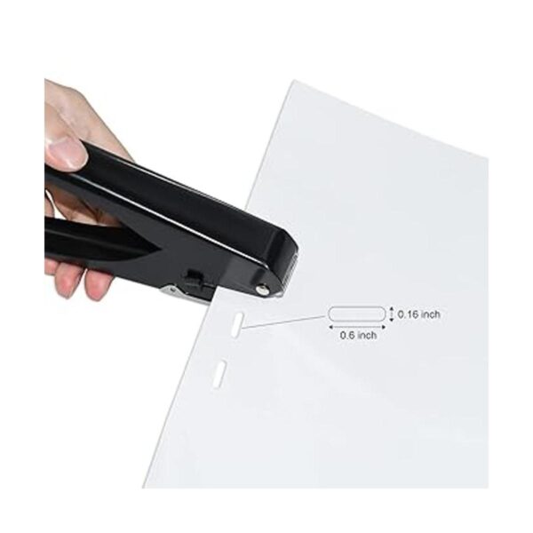 JIKIOU Perforadora para insignia perforadora ovalada de