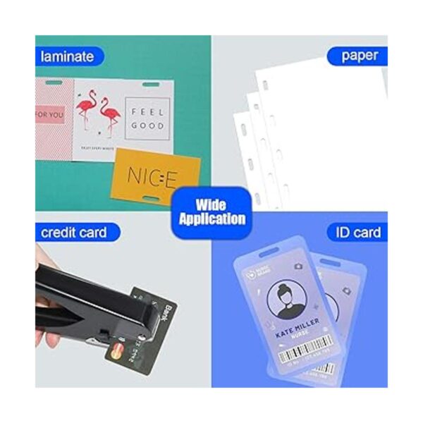 JIKIOU Perforadora para insignia perforadora ovalada de