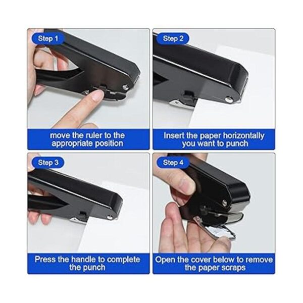 JIKIOU Perforadora para insignia perforadora ovalada de