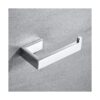 JunSun Soporte rectangular para papel higiénico de acero
