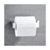 JunSun Soporte rectangular para papel higiénico de acero