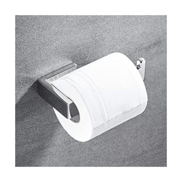 JunSun Soporte rectangular para papel higiénico de acero