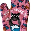 Crazy Dog TShirts My Cooking is Trash Oven Mitt Funny_1