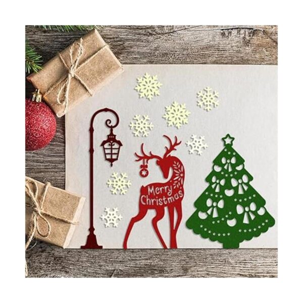 Troqueles de metal para decoración de Navidad diseño de_5