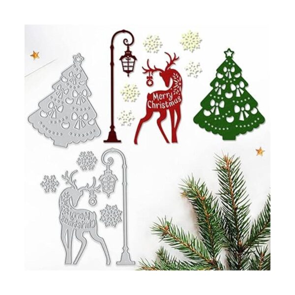 Troqueles de metal para decoración de Navidad diseño de_3
