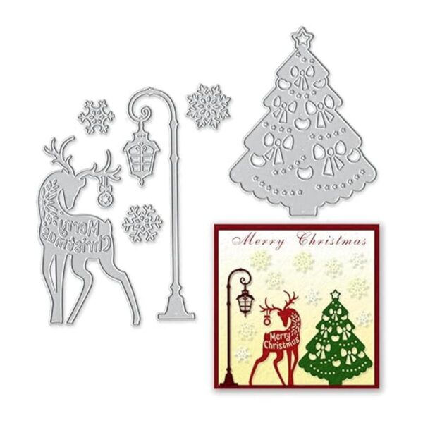 Troqueles de metal para decoración de Navidad diseño de_1