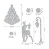 Troqueles de metal para decoración de Navidad diseño de_2