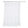 Juego de cortinas de ducha con 12 ganchos decoración_1
