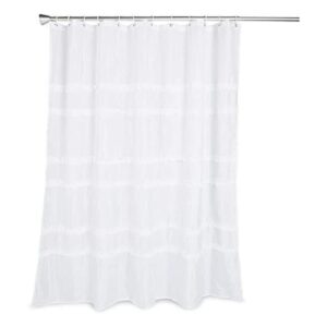 Juego de cortinas de ducha con 12 ganchos decoración_1