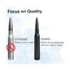 Tecreddy Antena universal de bala de repuesto para_4