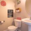 Letreros de baño divertidos para decoración de puerta de