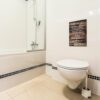 Letreros de baño divertidos para decoración de puerta de