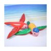 4 piezas inflables loro volador colorido inflable pájaros