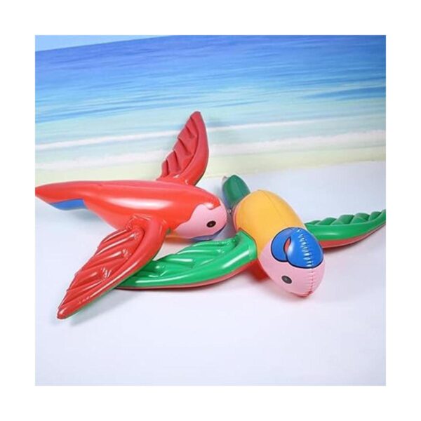 4 piezas inflables loro volador colorido inflable pájaros