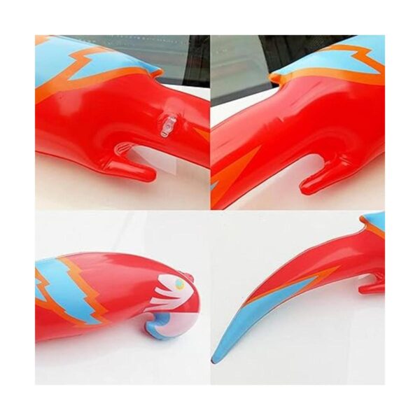 4 piezas inflables loro volador colorido inflable pájaros