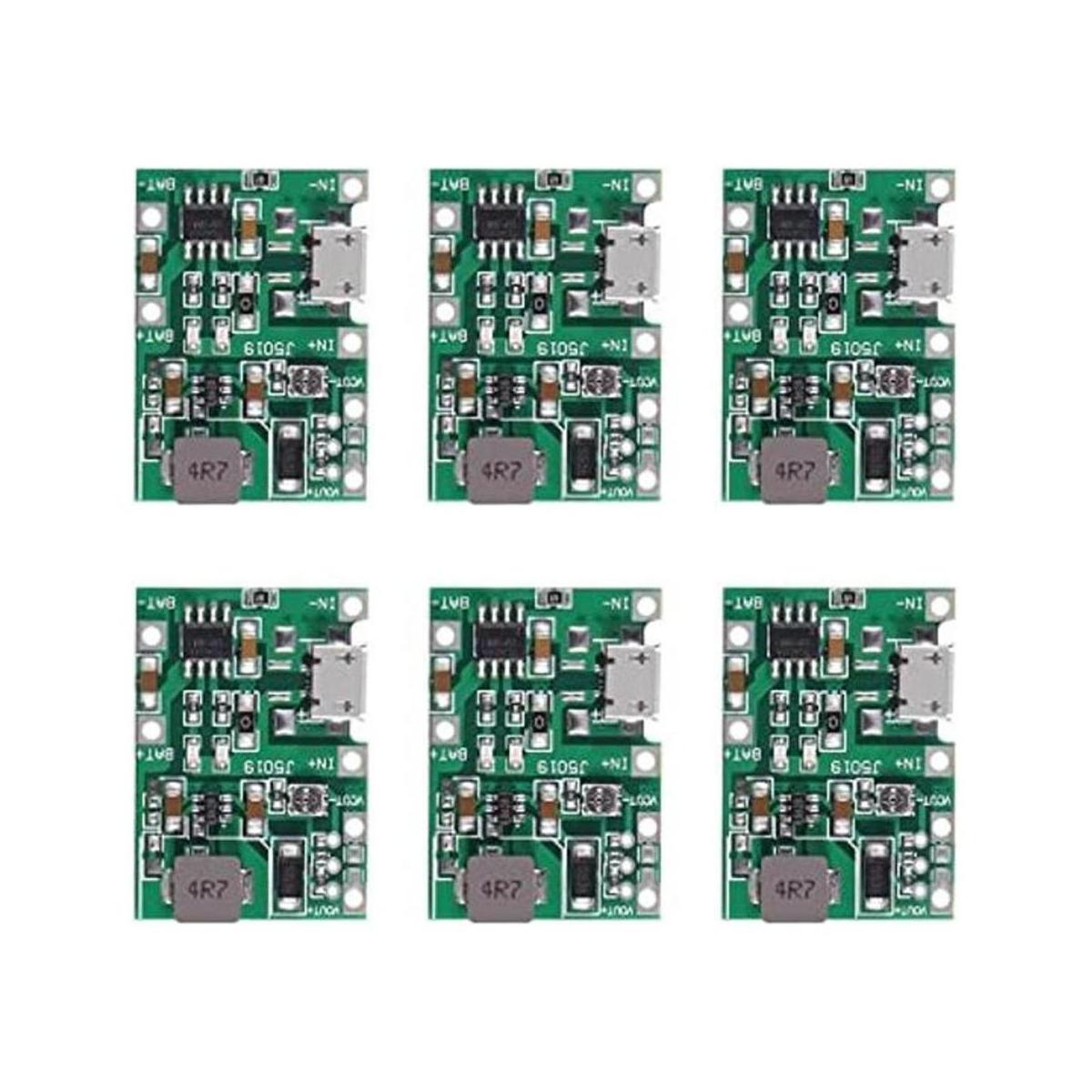 Módulo de cargador de batería USB TP4056 3.7V 4.2V a 9V 5V