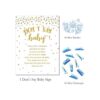 Dont Say Baby Shower Pinza para ropa para niños incluye