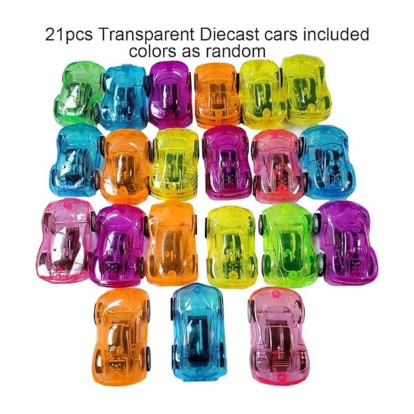 42 piezas de vehículos de tracción trasera mini juguetes_4