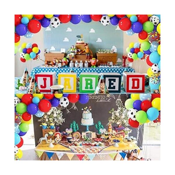 Kit de guirnalda de arco de globos inspirados en juguetes_6