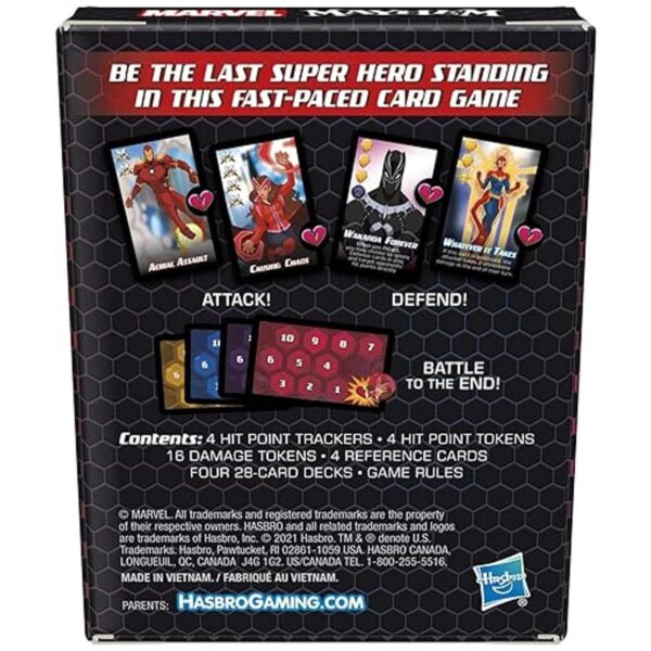 Juego de cartas de Marvel Mayhem con superhéroes de_5