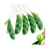 Anpole Paquete de 5 juguetes para ansiedad Peapod llavero_1